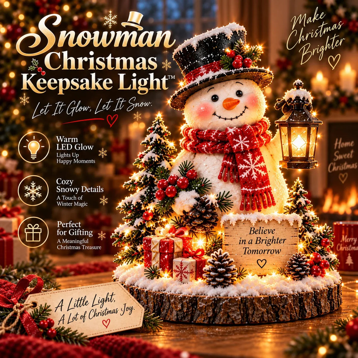 Figurines de Noël 2D, collection de motifs festifs pour la période de Noël