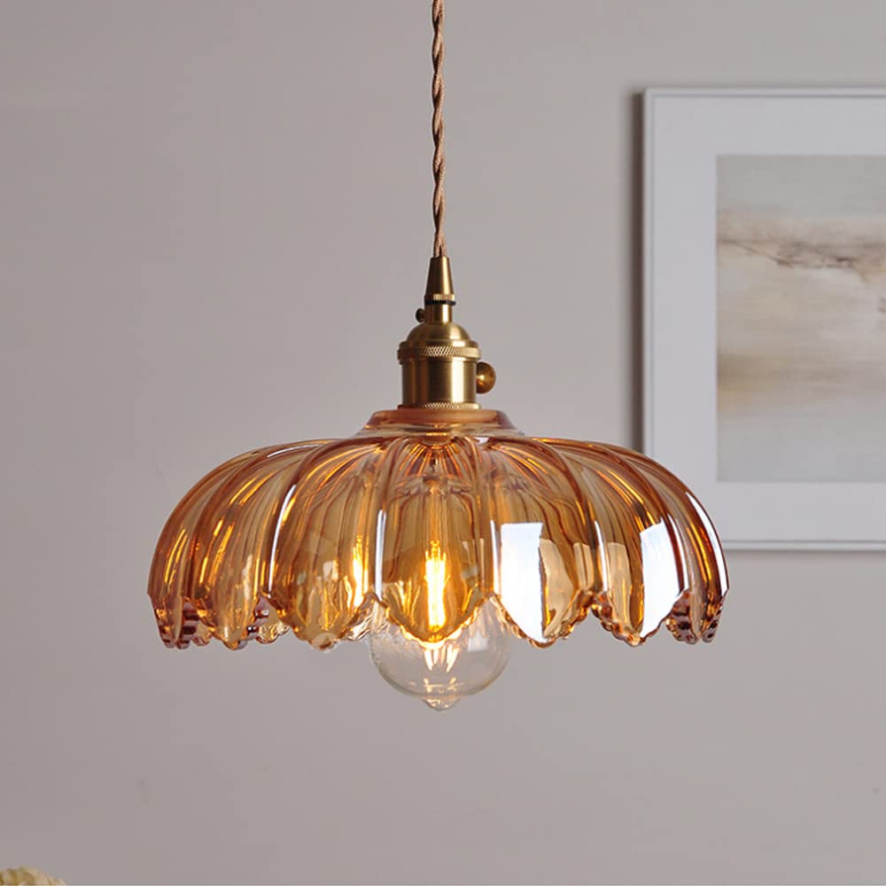 Florina – Suspension Vintage en Forme de Fleurs, Salon, Rose