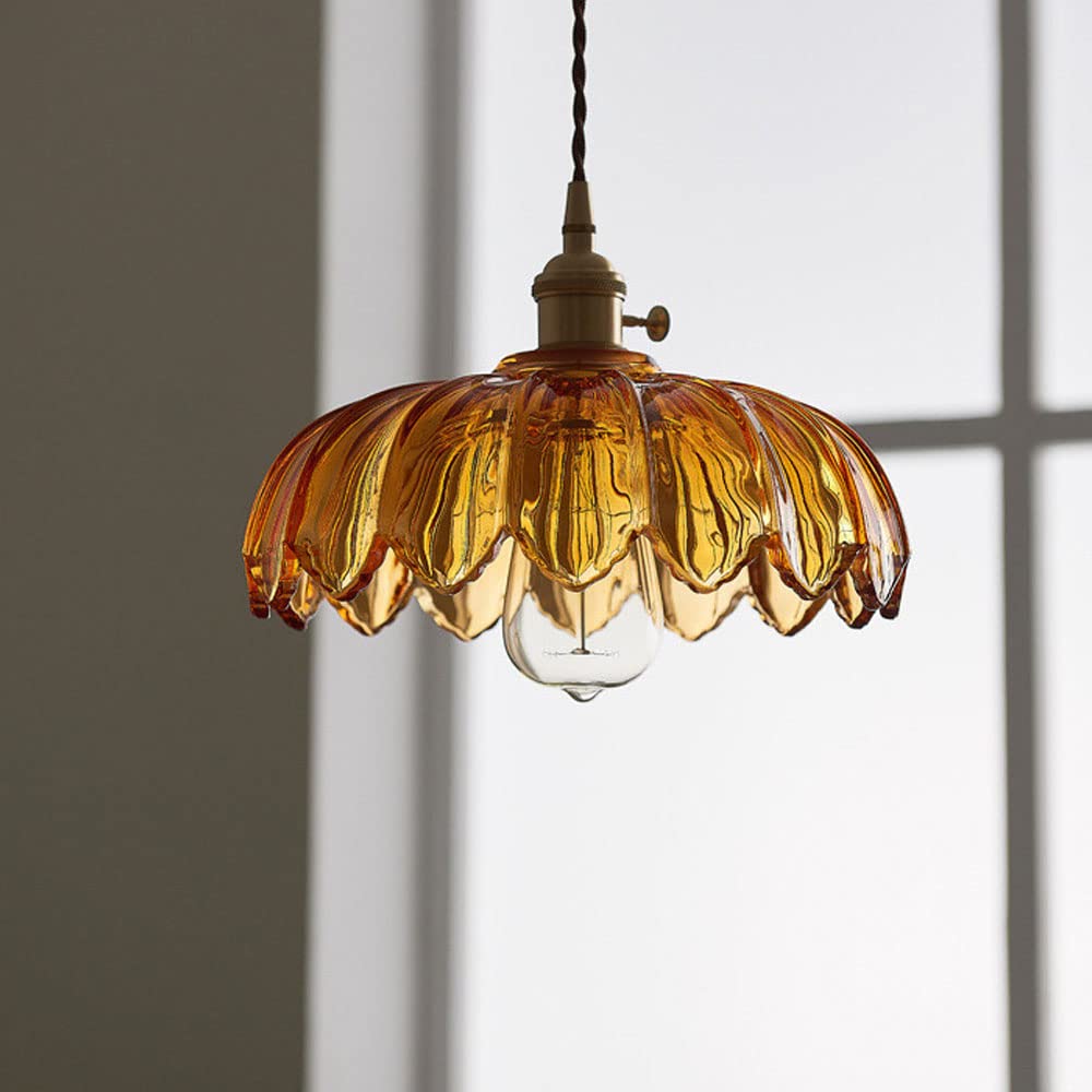 Florina – Suspension Vintage en Forme de Fleurs, Salon, Rose