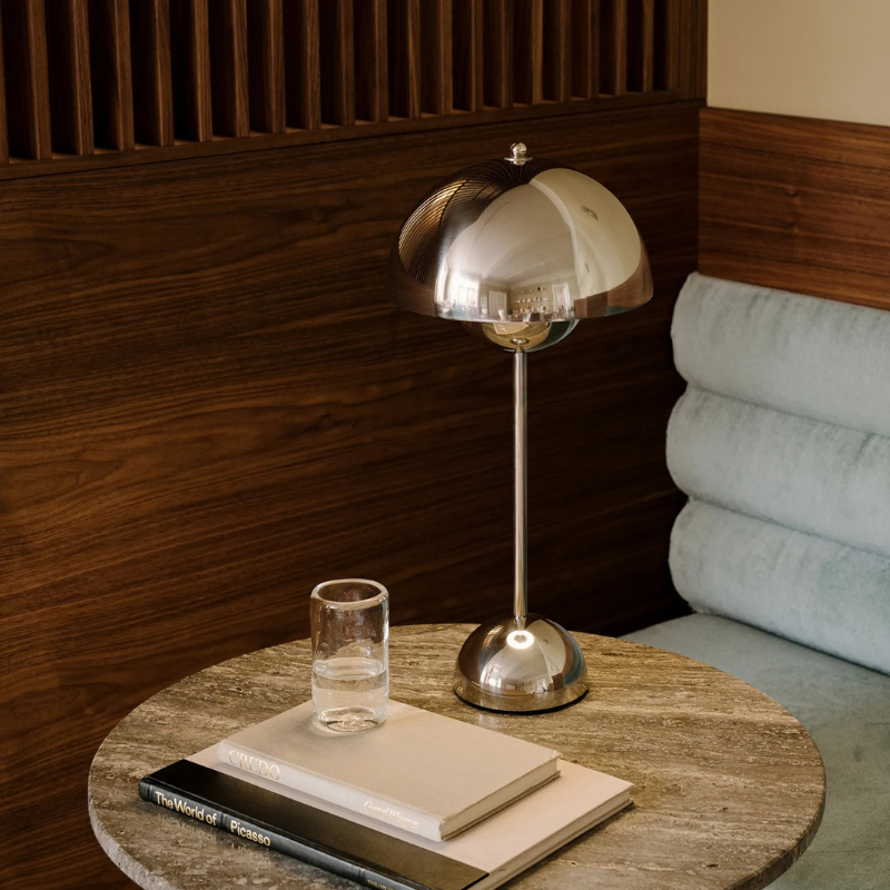 Fleuréa – Lampe LED de Table Rechargeable à Intensité Réglable