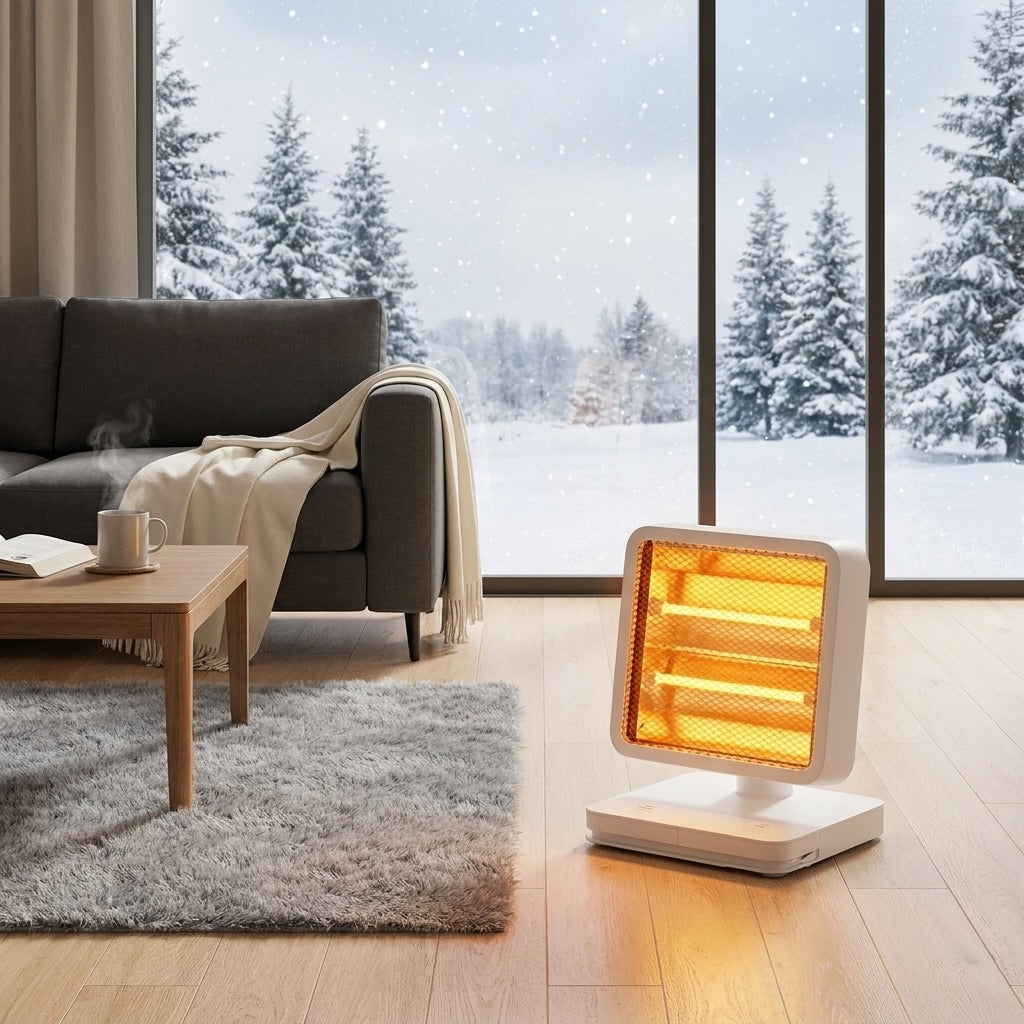 Mini Chauffage Électrique Portable 500W | Format Compact