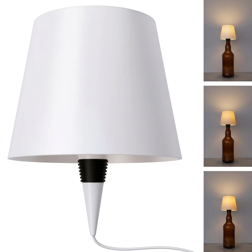 Lampe Bouteille GlowBottle LED Sans Fil Dimmable Blanc Chaud