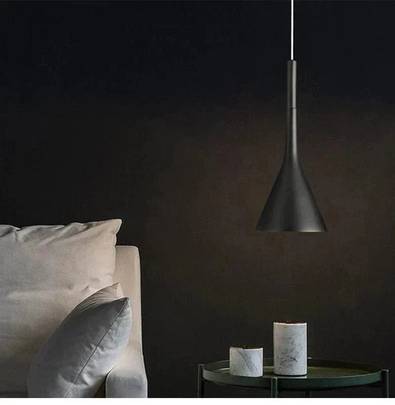 ClariLux – Suspension LED Minimaliste Blanche Salon