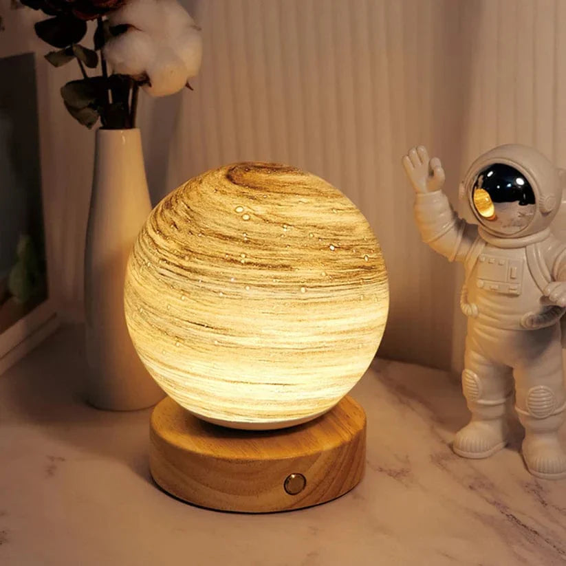 LunaGlow – Lampe Lune USB Artistique et Dimmable