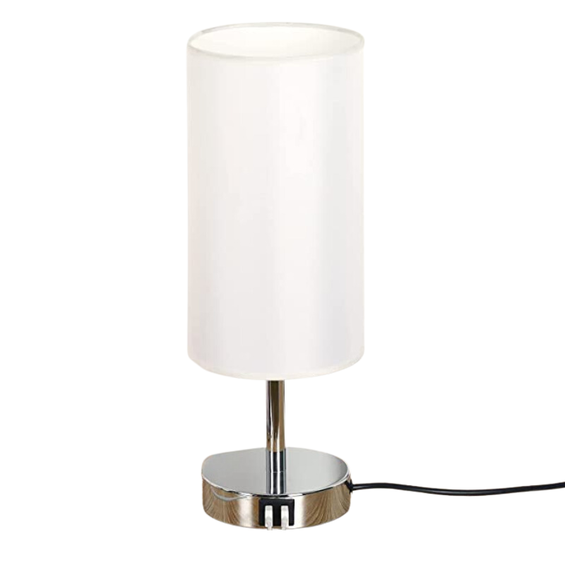 TouchEase – Lampe de Table Dimmable avec Ports USB