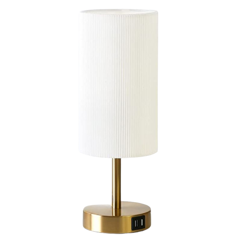 TouchEase – Lampe de Table Dimmable avec Ports USB