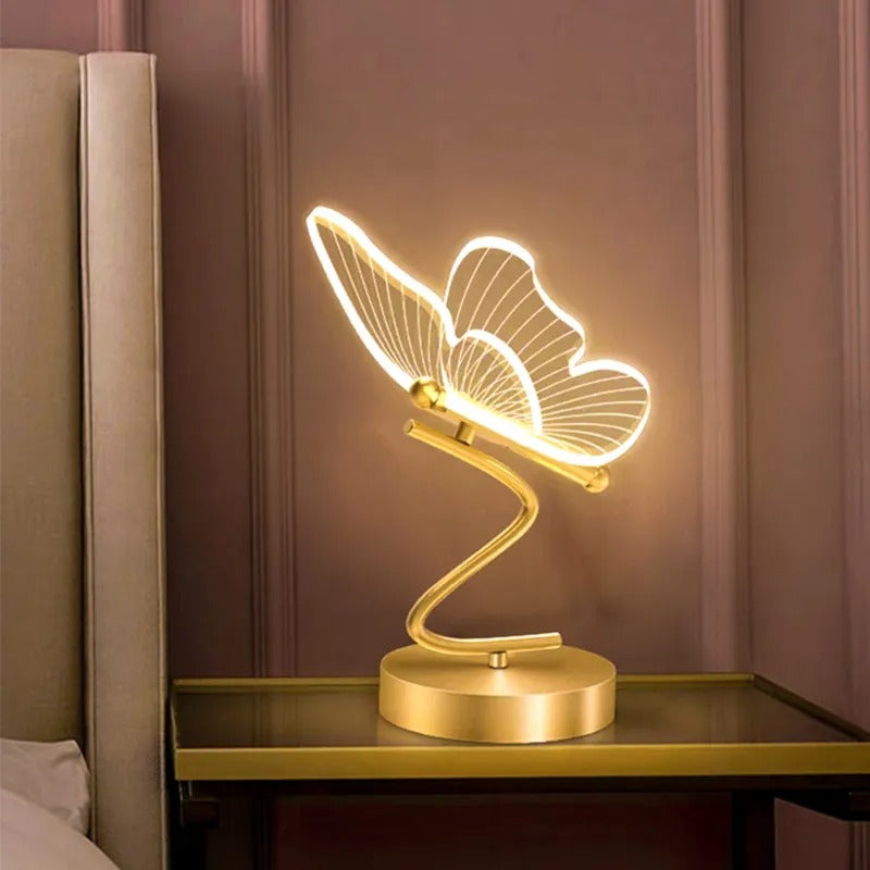 VlinderLicht – Lampe de table moderne de luxe avec LED
