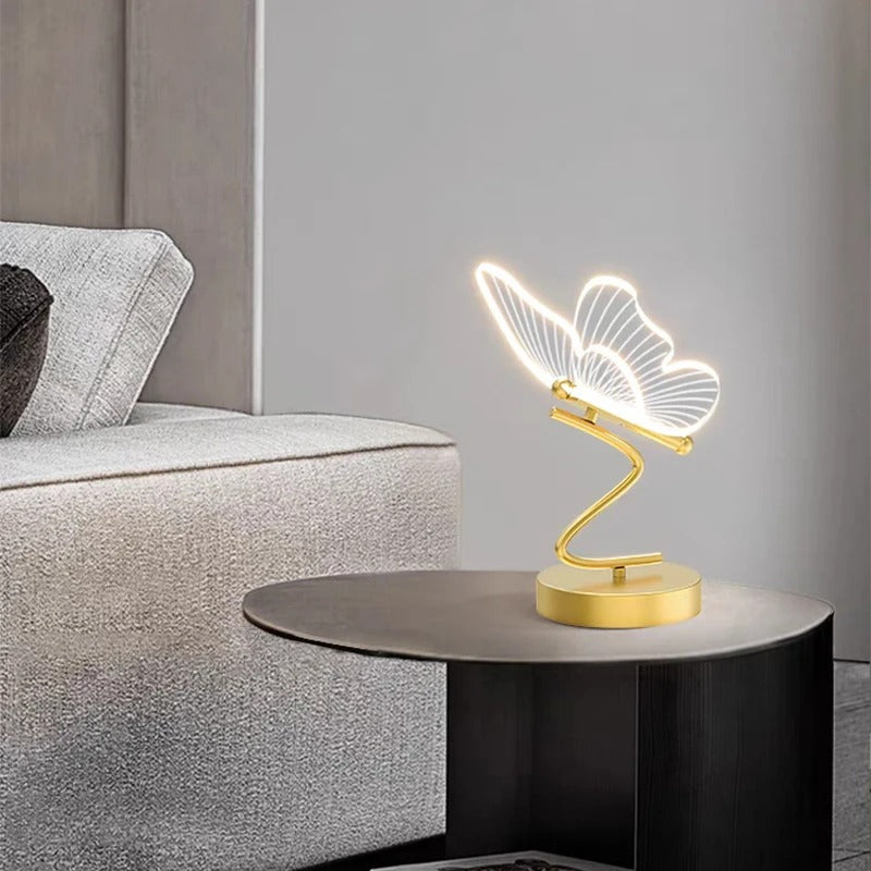 VlinderLicht – Lampe de table moderne de luxe avec LED