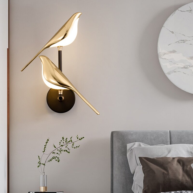 Aviara – Applique Murale Moderne en Forme d’Oiseaux