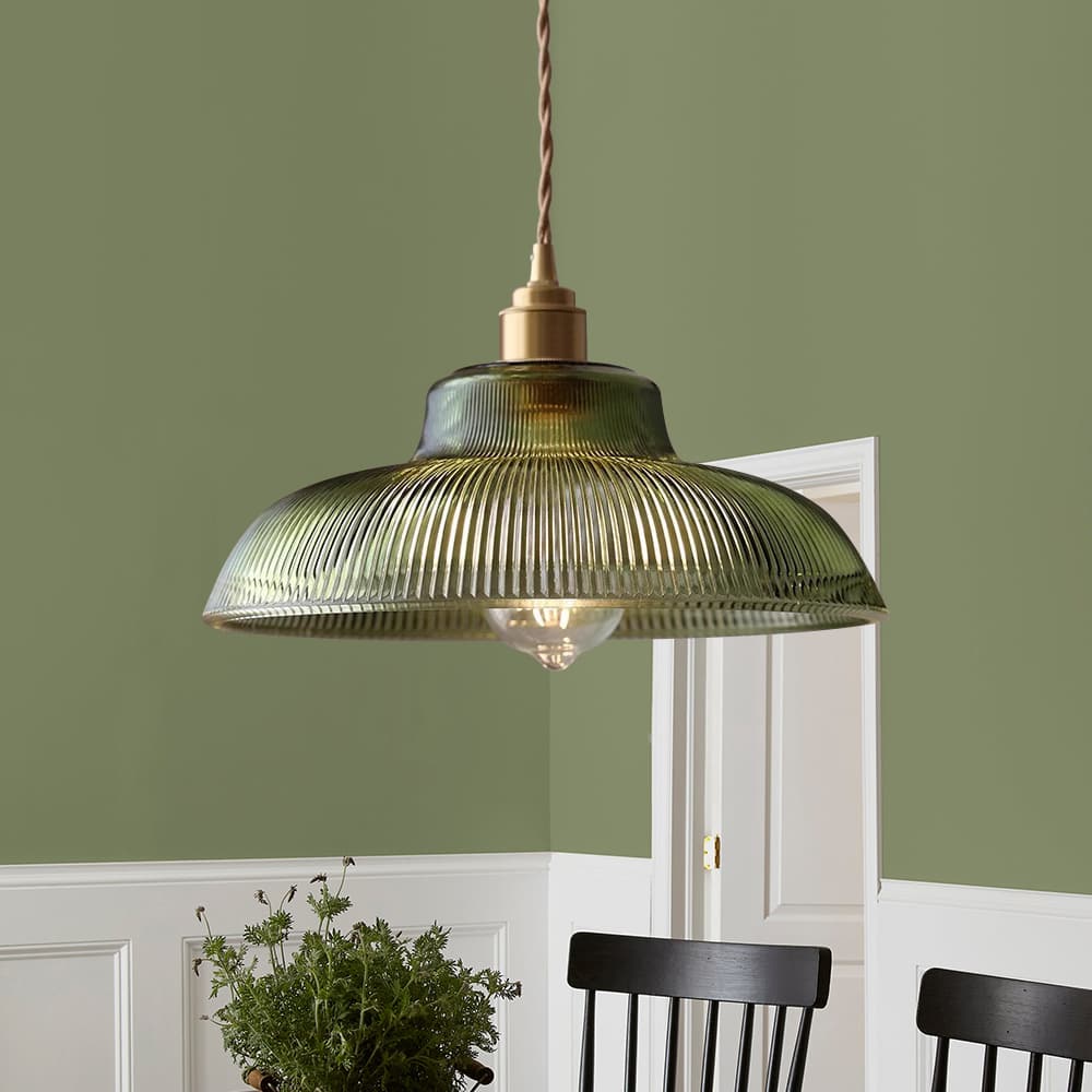Suspension vintage en verre E27, finition laiton, 60 W, certifiée CE, pour intérieur sec