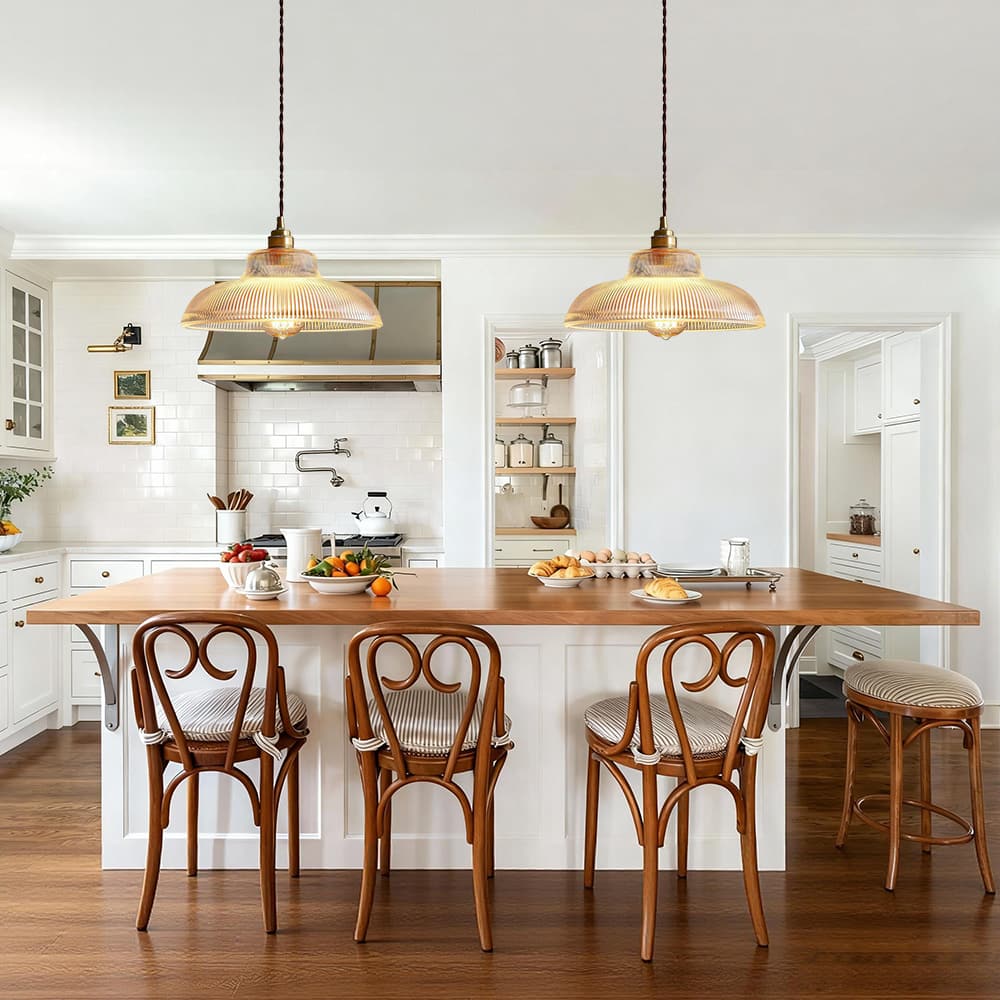 Suspension vintage en verre E27, finition laiton, 60 W, certifiée CE, pour intérieur sec