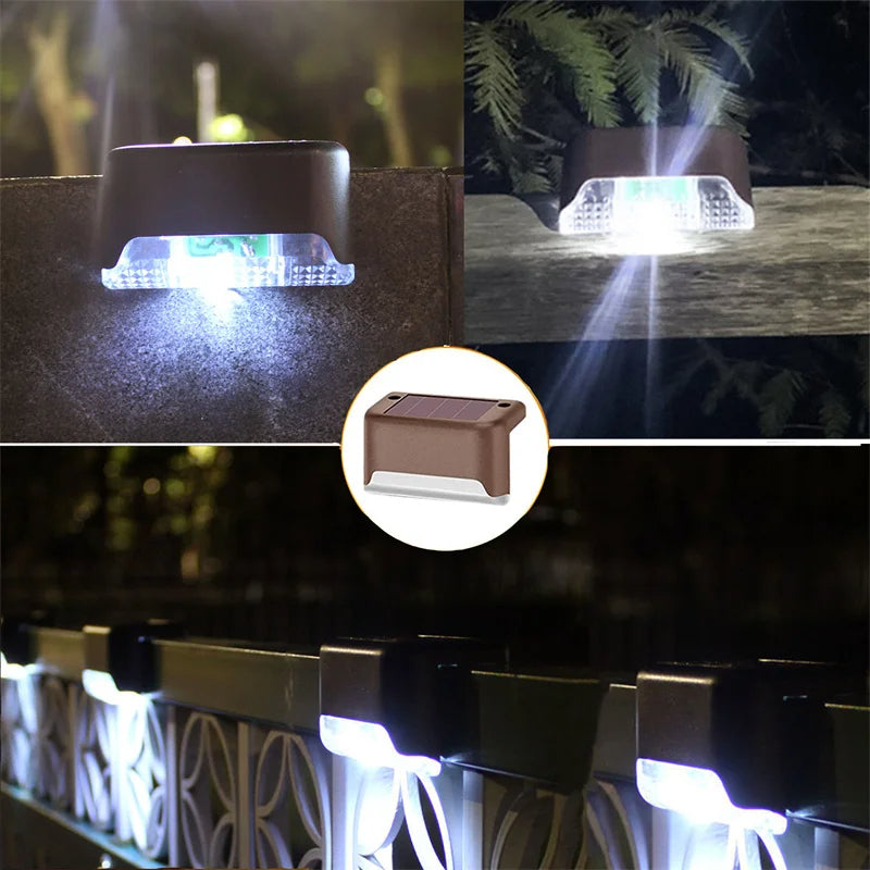 (Lot de 5) SolarLume Lampe de Jardin Solaire LED – Blanc Chaud, Terrasse & Extérieur