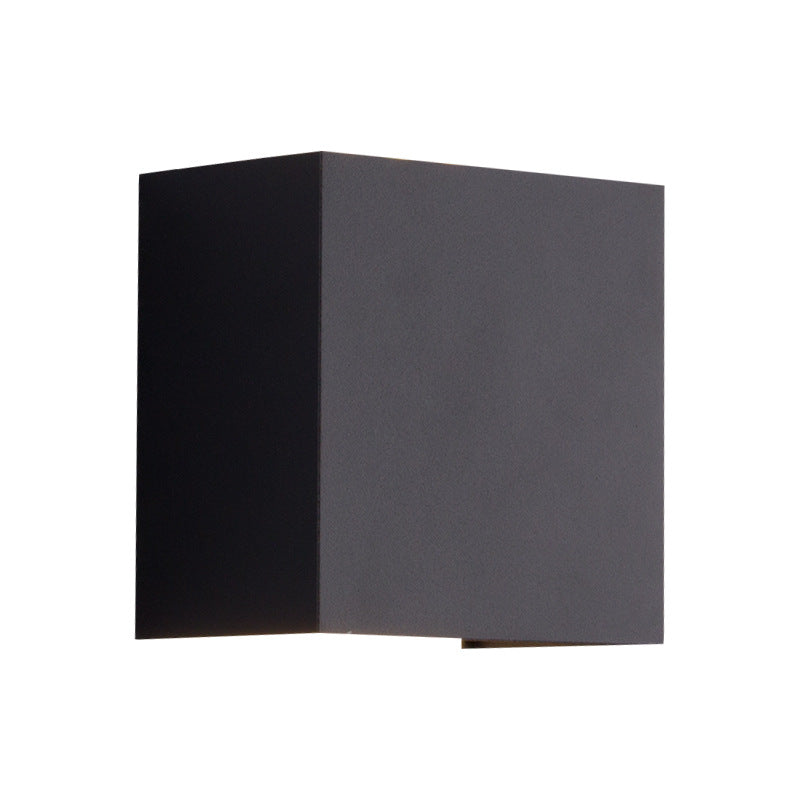 Éclairage extérieur moderne minimaliste avec lumière blanche chaude résistant pour jardin et terrasse