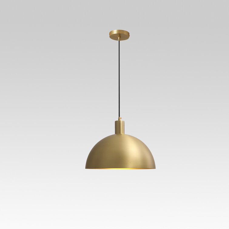 Luminara – Suspension LED Classique Laiton Doré Salon