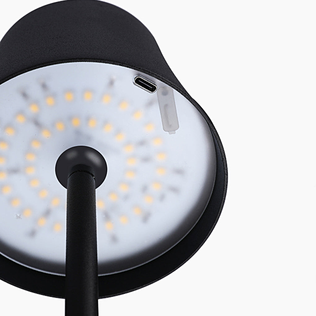LumaGlow I Lampe de Table Sans Fil Dimmable – Rechargeable via USB, Design Moderne