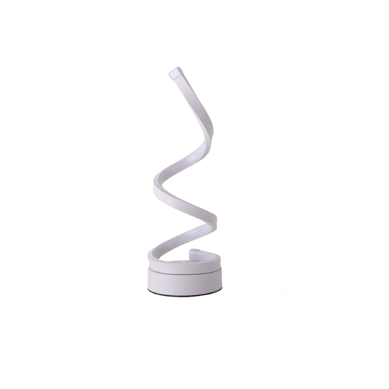 LunaGlow – Lampe de table LED chaude pour salon, blanc