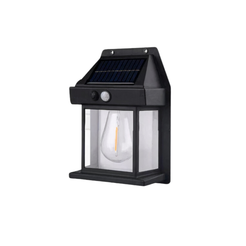 SolarLux – Applique murale LED solaire, design moderne, jardin