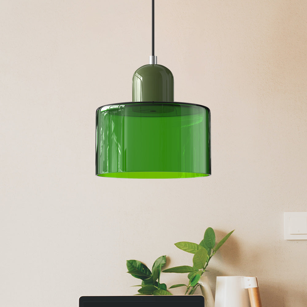 Lumisio – Suspension en Verre Style Bauhaus, Créative, Salon
