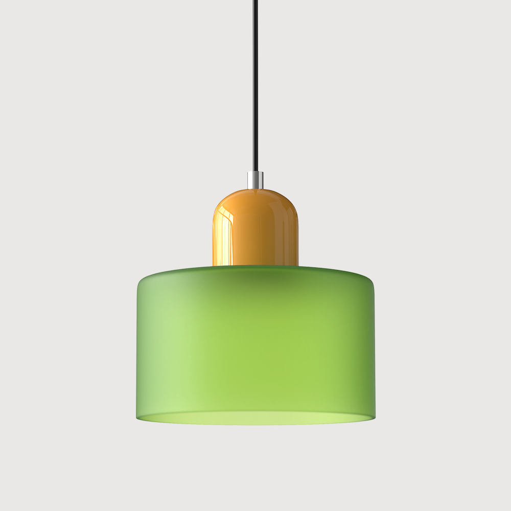 Lumisio – Suspension en Verre Style Bauhaus, Créative, Salon