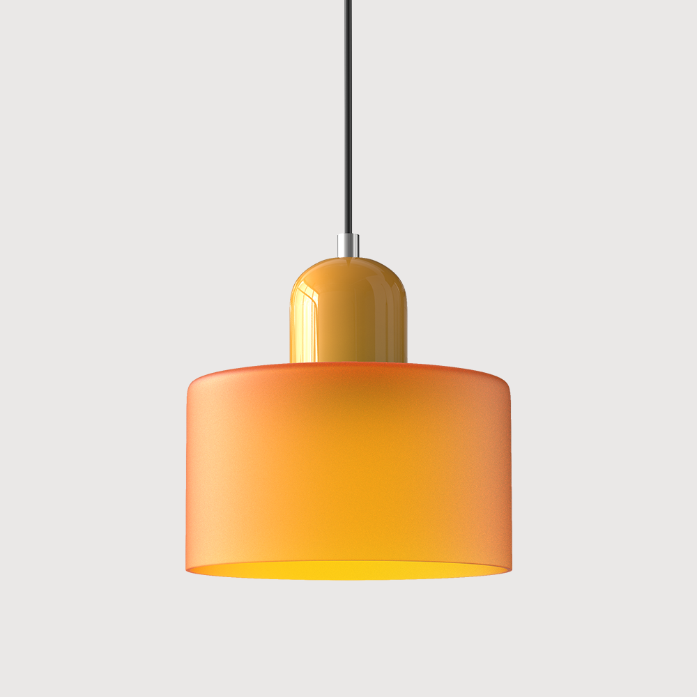 Lumisio – Suspension en Verre Style Bauhaus, Créative, Salon