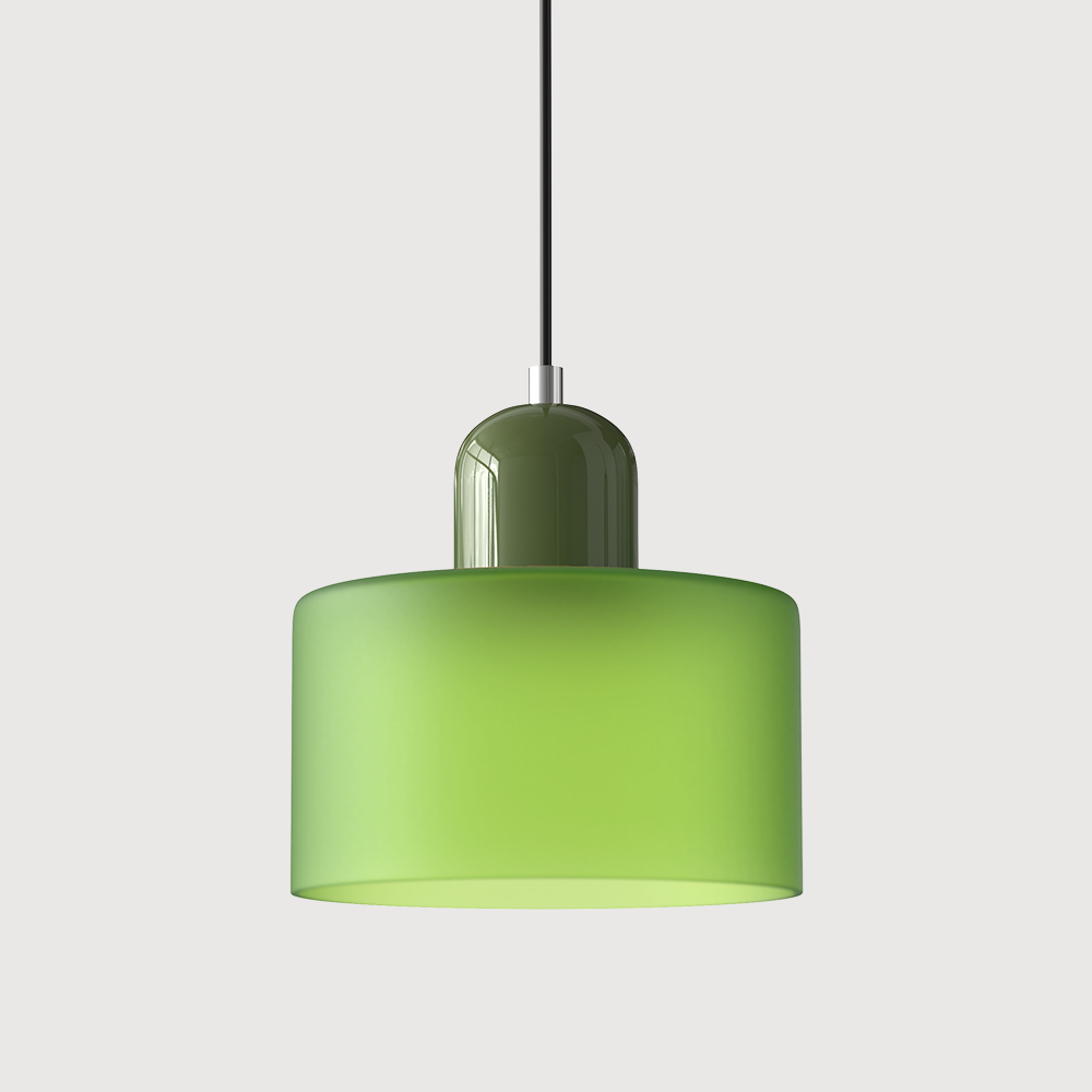 Lumisio – Suspension en Verre Style Bauhaus, Créative, Salon