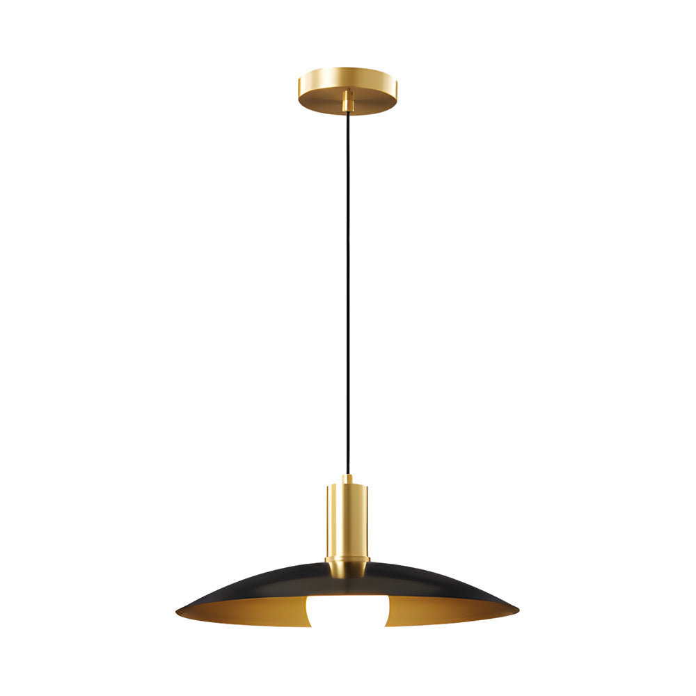 Lumiéra – Suspension LED Vintage Élégante Laiton Salon