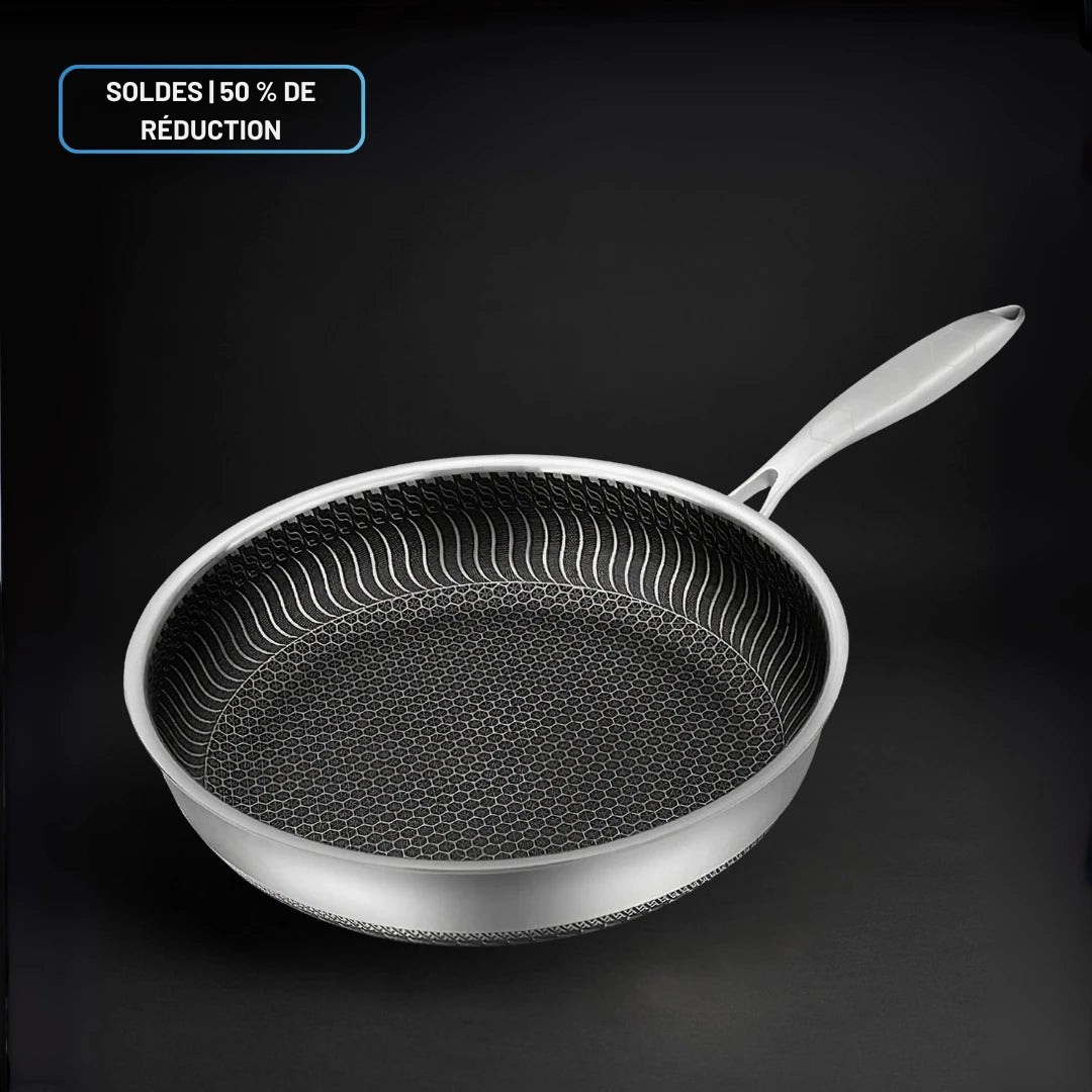 Poêle de Cuisine | Surface Antiadhésive, Résistante à la Chaleur