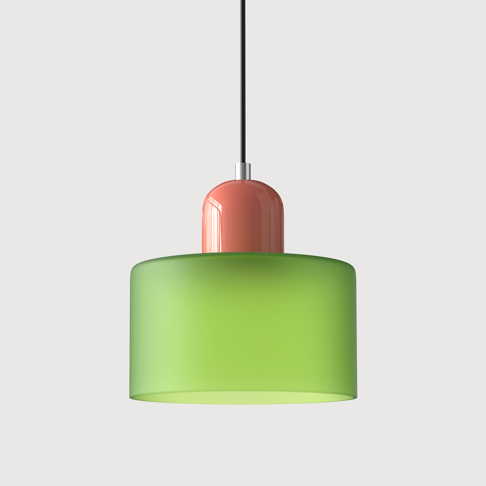 Lumisio – Suspension en Verre Style Bauhaus, Créative, Salon