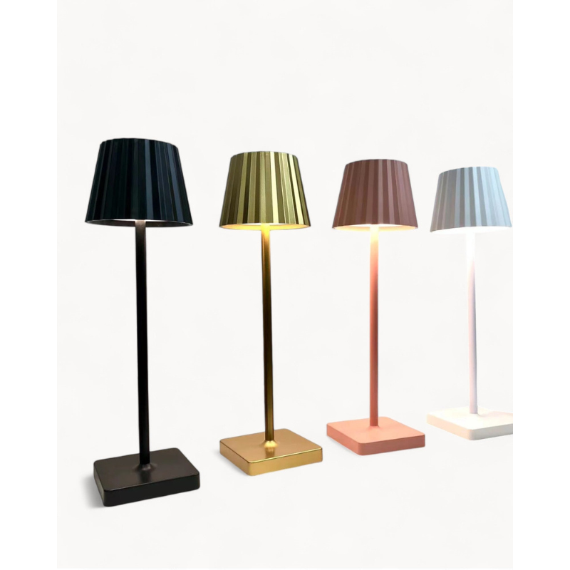 LumiPort – Lampe de table LED sans fil avec fonction de recharge USB