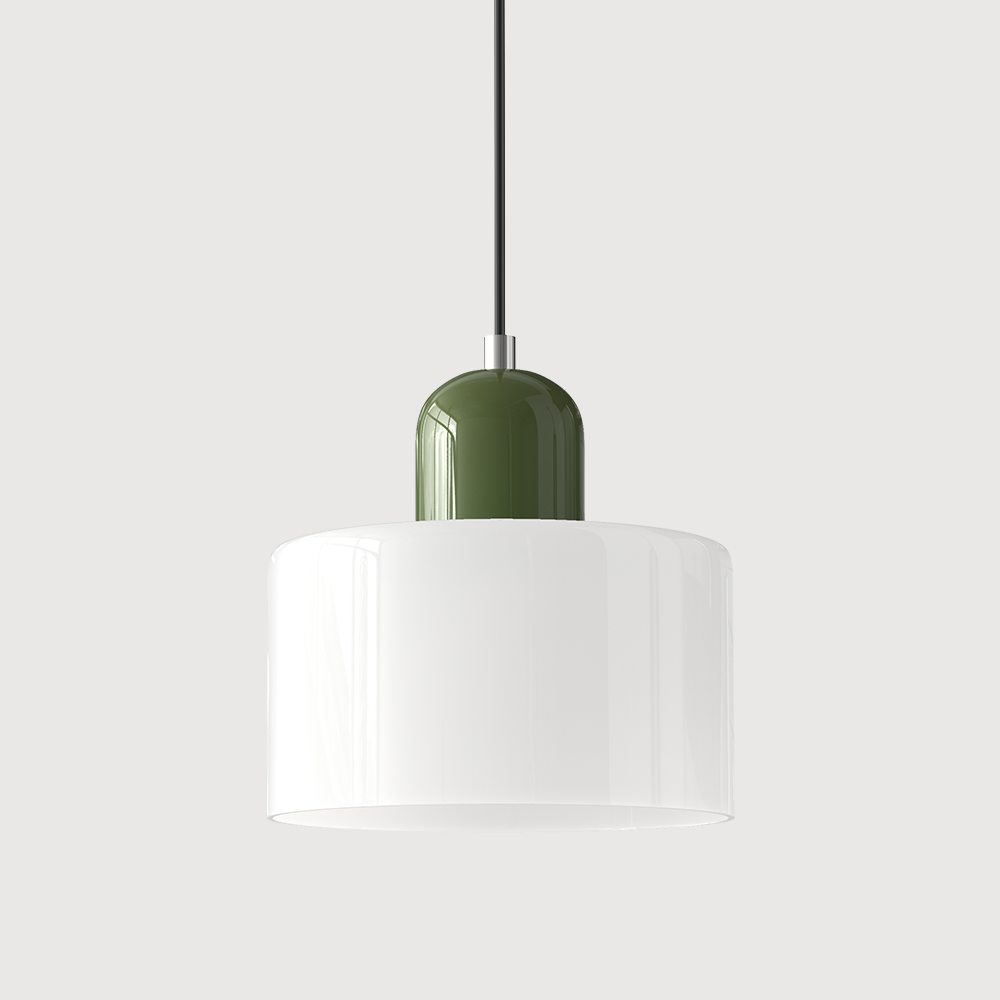 Lumisio – Suspension en Verre Style Bauhaus, Créative, Salon