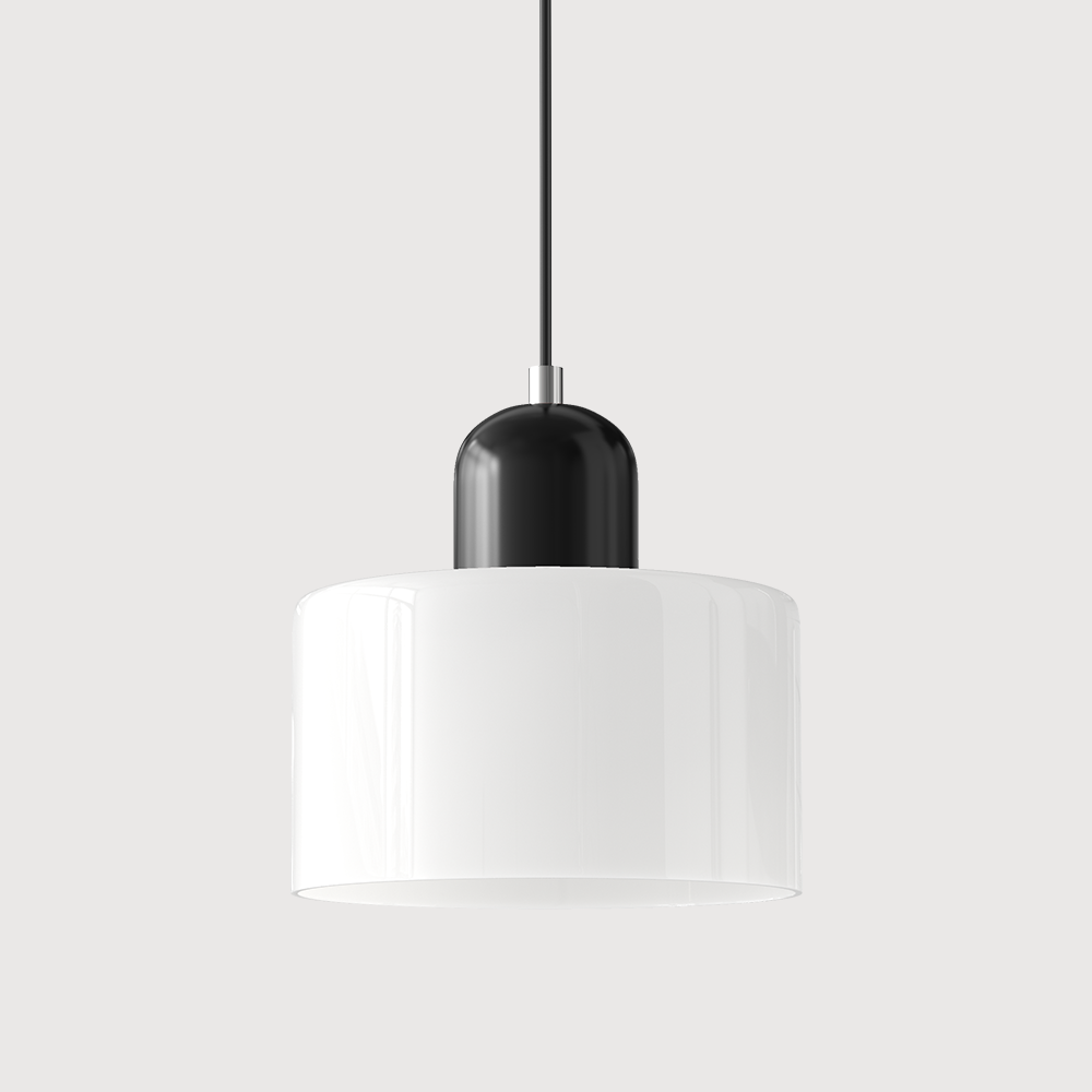 Lumisio – Suspension en Verre Style Bauhaus, Créative, Salon