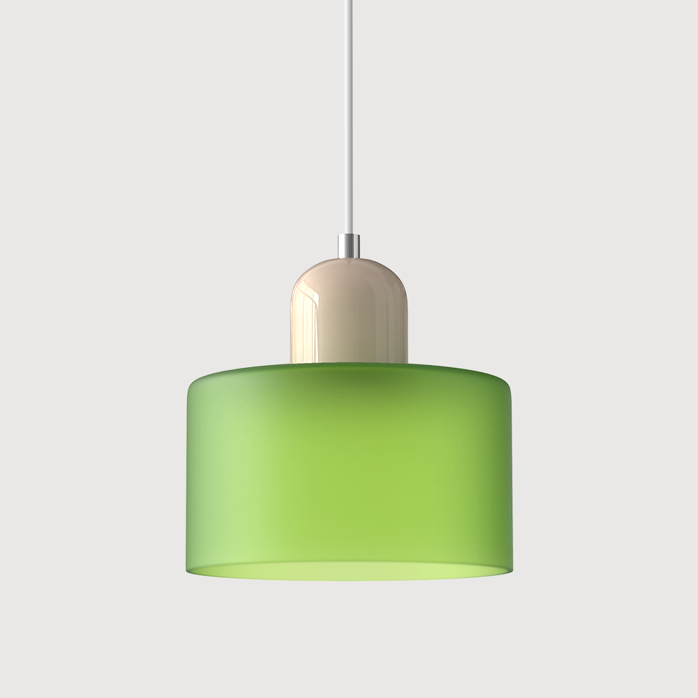 Lumisio – Suspension en Verre Style Bauhaus, Créative, Salon