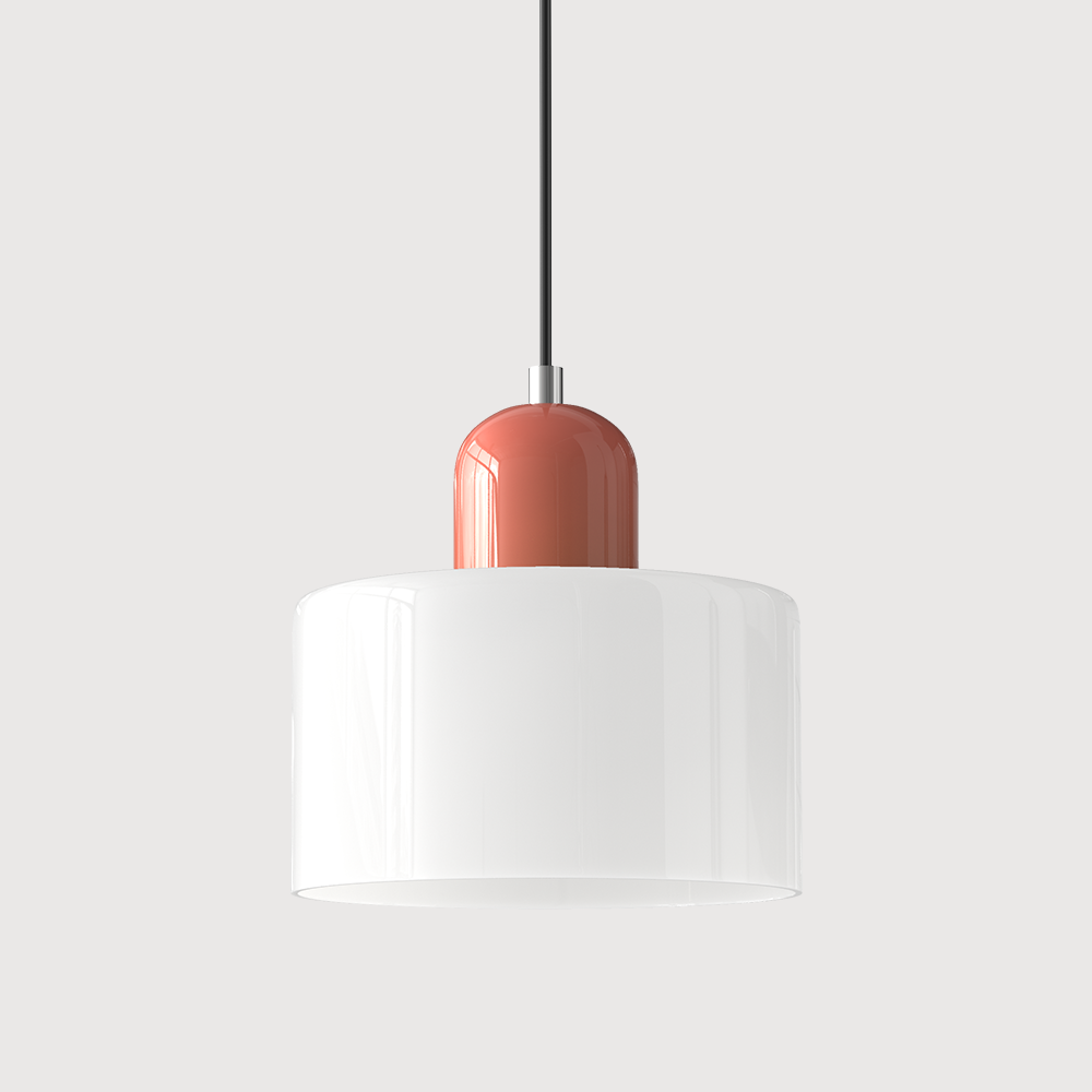 Lumisio – Suspension en Verre Style Bauhaus, Créative, Salon