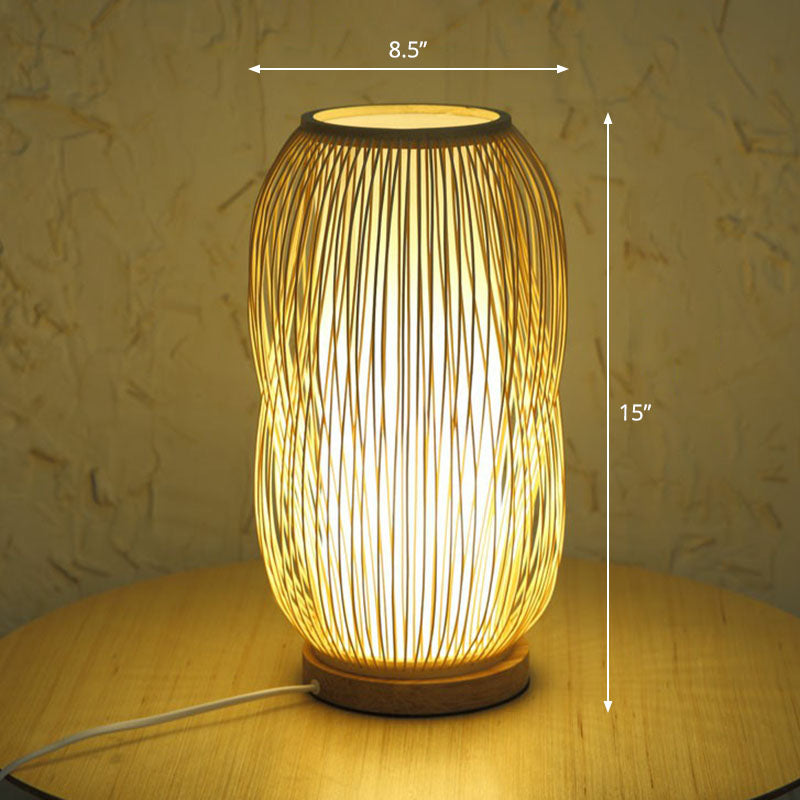 BambuLume Lampe de Nuit – Éclairage Apaisant au Style Naturel