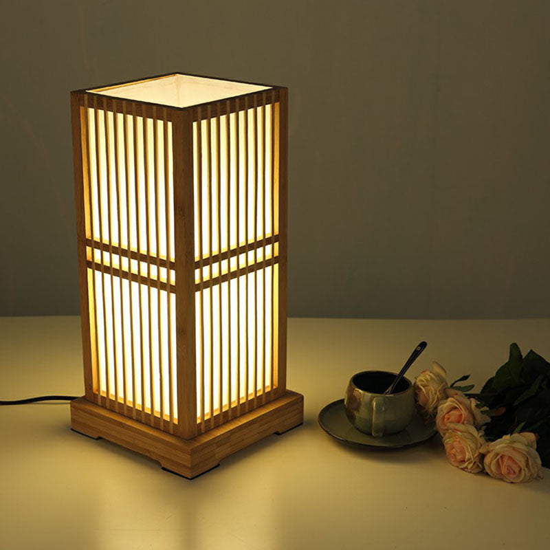 BambuLume Lampe de Nuit – Éclairage Apaisant au Style Naturel