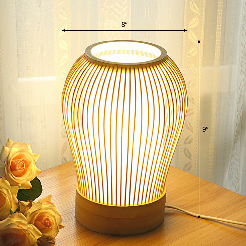 BambuLume Lampe de Nuit – Éclairage Apaisant au Style Naturel