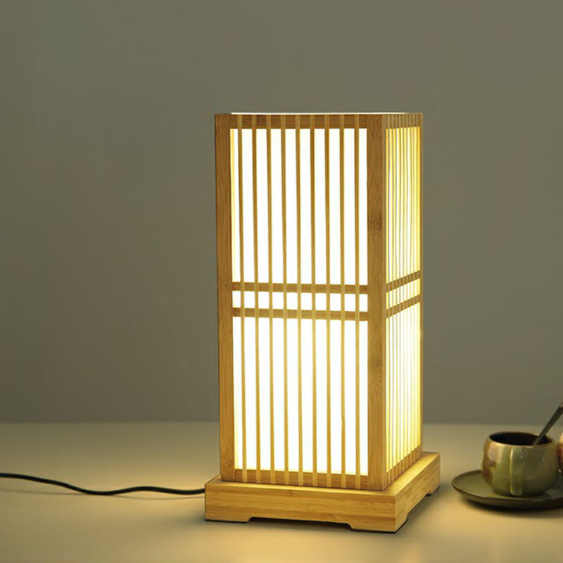 BambuLume Lampe de Nuit – Éclairage Apaisant au Style Naturel