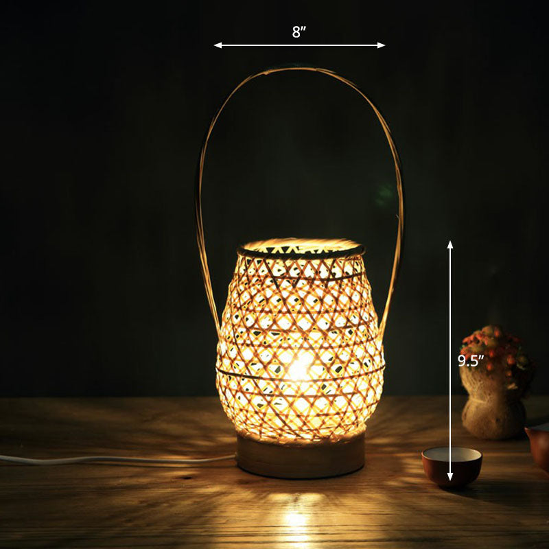 BambuLume Lampe de Nuit – Éclairage Apaisant au Style Naturel