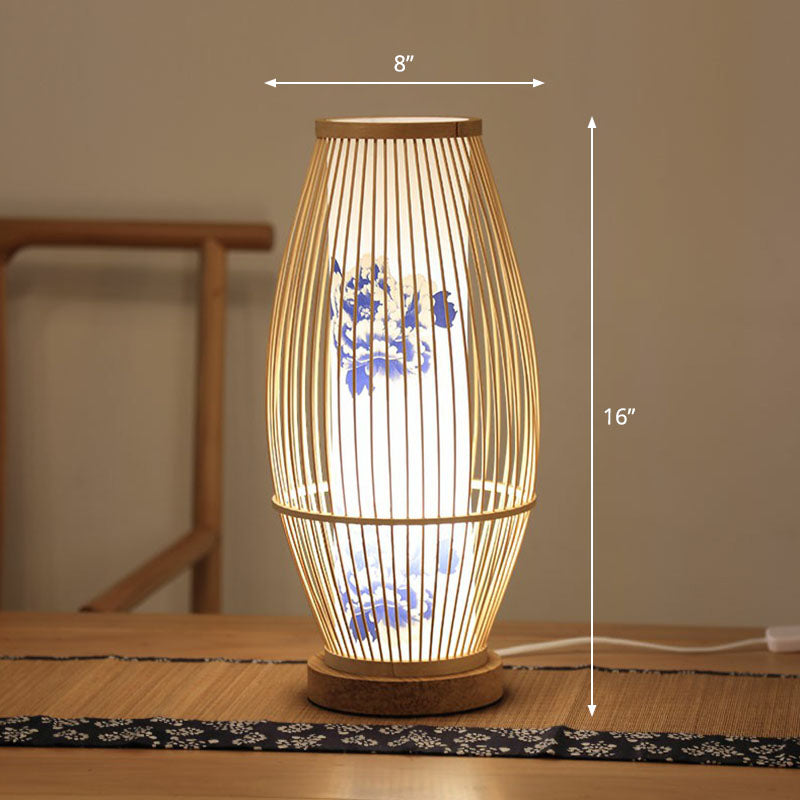 BambuLume Lampe de Nuit – Éclairage Apaisant au Style Naturel