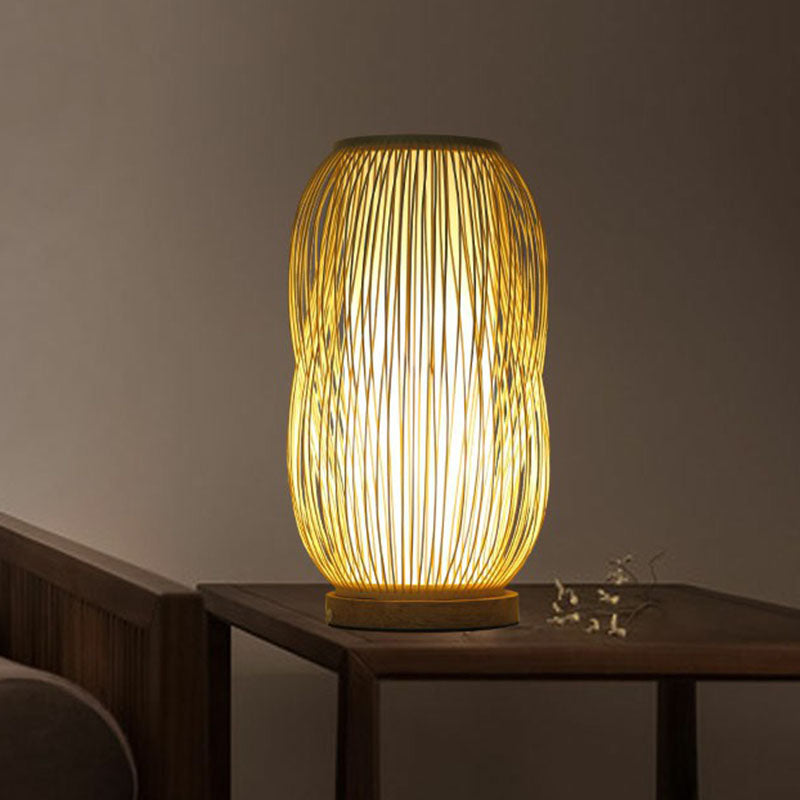 BambuLume Lampe de Nuit – Éclairage Apaisant au Style Naturel