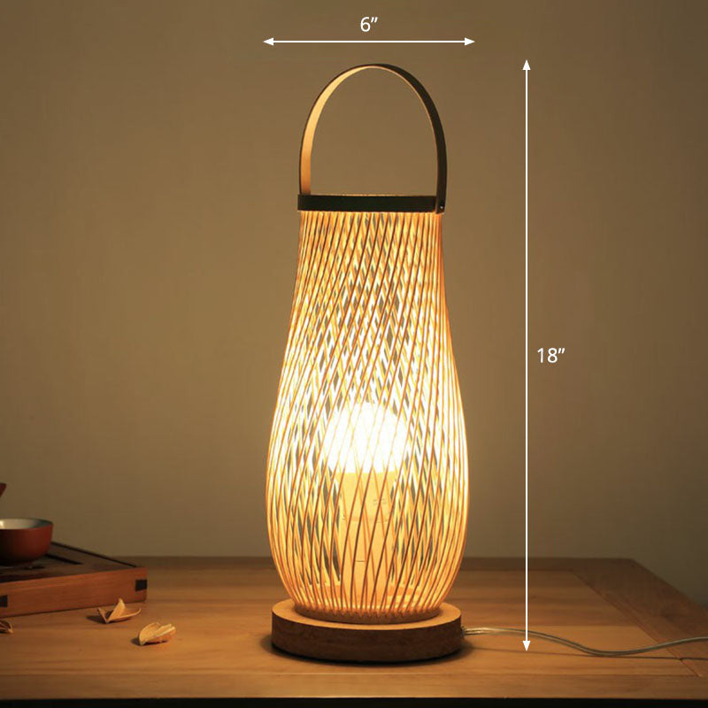 BambuLume Lampe de Nuit – Éclairage Apaisant au Style Naturel