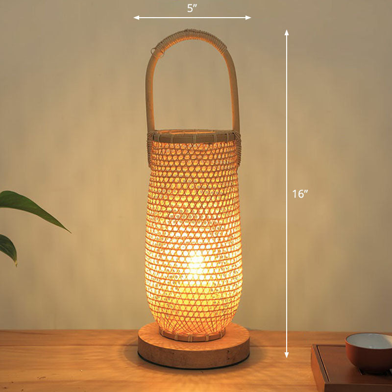 BambuLume Lampe de Nuit – Éclairage Apaisant au Style Naturel