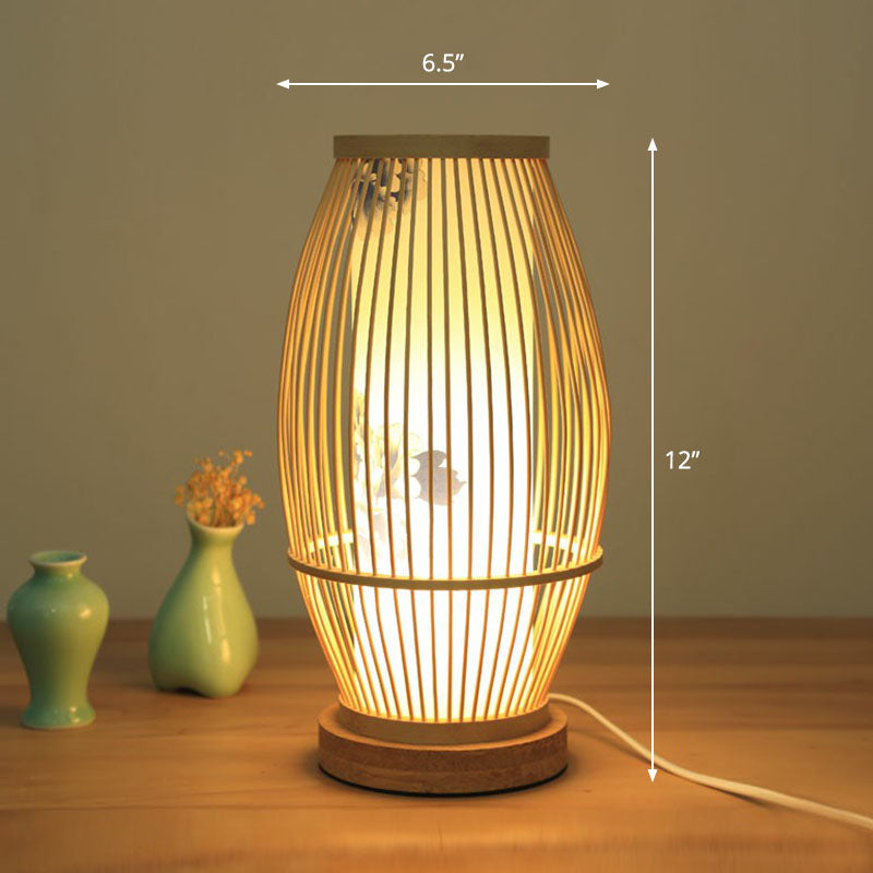 BambuLume Lampe de Nuit – Éclairage Apaisant au Style Naturel