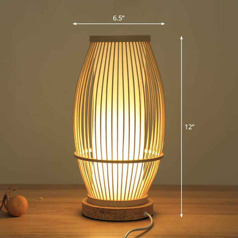 BambuLume Lampe de Nuit – Éclairage Apaisant au Style Naturel