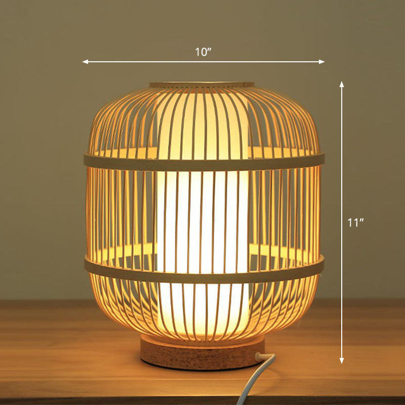 BambuLume Lampe de Nuit – Éclairage Apaisant au Style Naturel