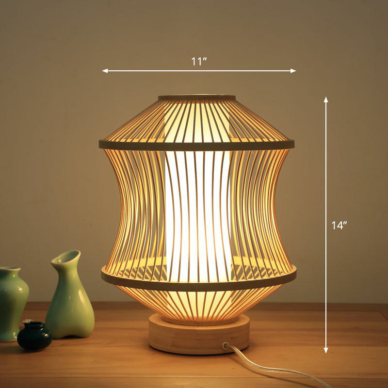 BambuLume Lampe de Nuit – Éclairage Apaisant au Style Naturel