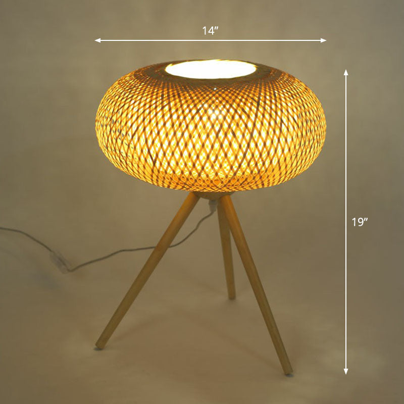 BambuLume Lampe de Nuit – Éclairage Apaisant au Style Naturel