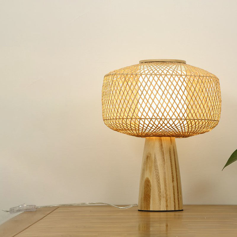 BambuLume Lampe de Nuit – Éclairage Apaisant au Style Naturel