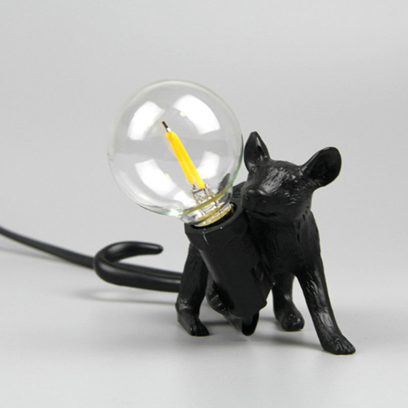 MouseCharm – Lampe de Nuit Art Déco Ludique avec Socle en Forme de Souris