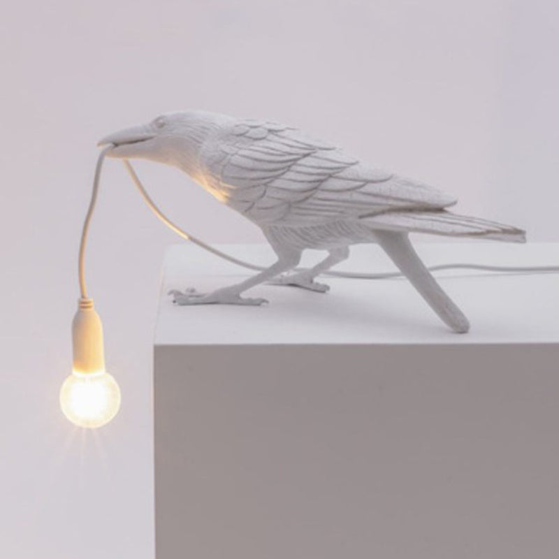 AvianGlow – Lampe de Table Artistique en Résine pour Chambre